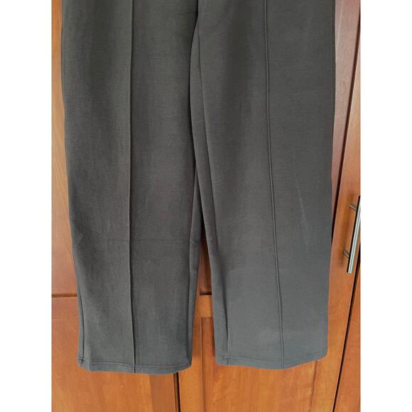 OGL FuzzLuxe Pant Straight Leg High Waisted Pull On Deep Grey Size XS - Picture 3 of 6